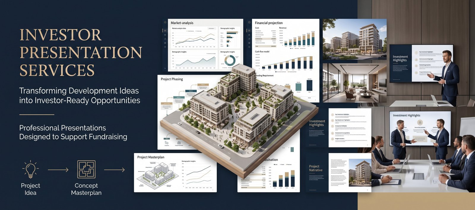 Investor presentation services